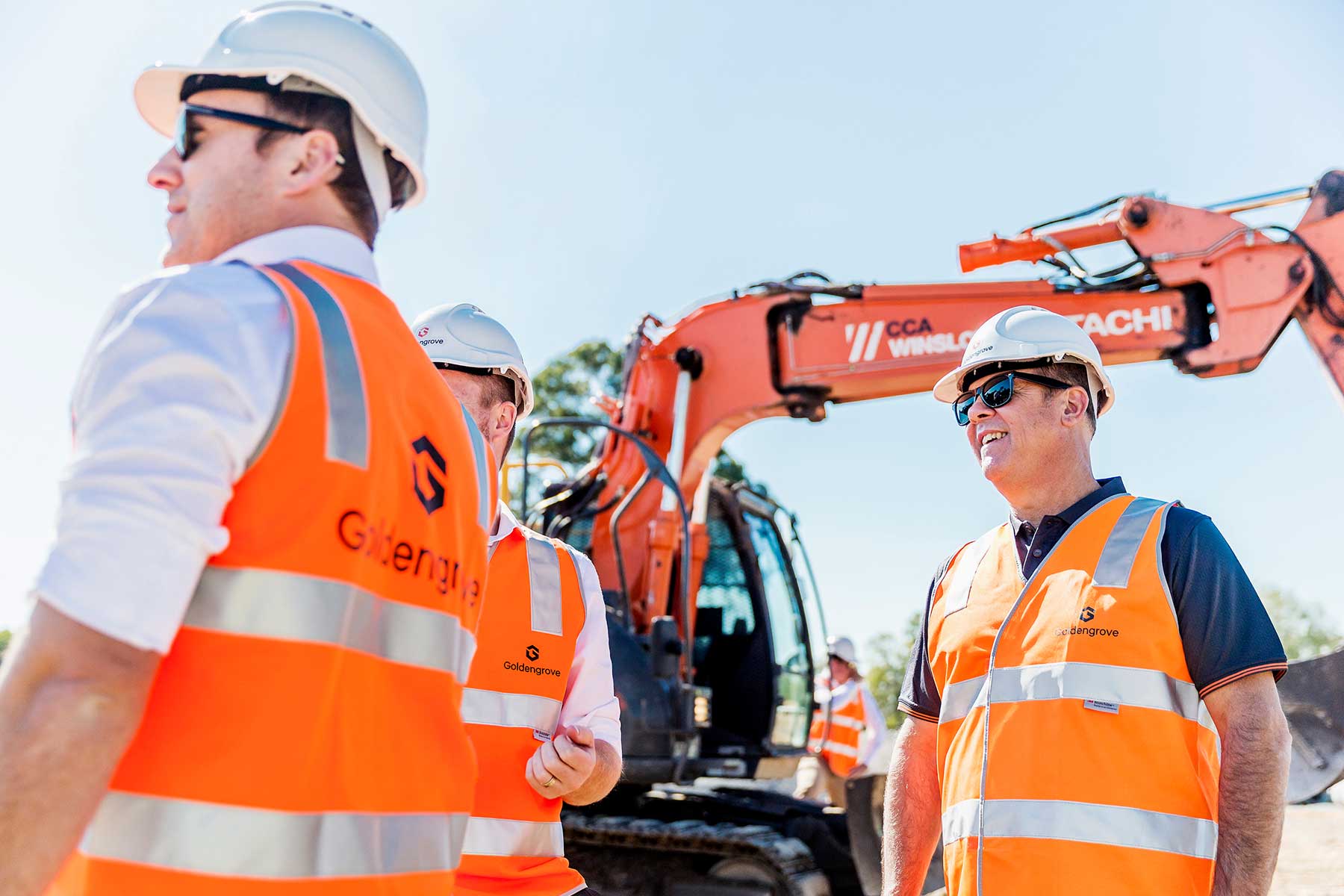men on construction site